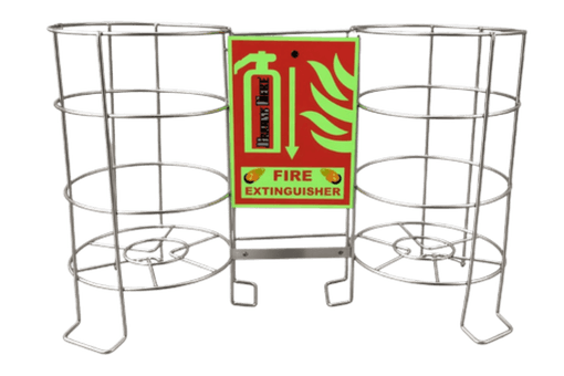 Stainless Steel Fire Extinguisher Cylinder stand - Best Wholesale Price in Delhi NCR Best Stainless Steel Fire Extinguisher Cylinder stand in Delhi NCR - Stainless Steel Fire Extinguisher Cylinder Stand